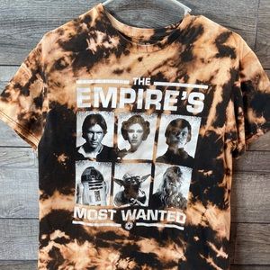 Custom dyed Star Wars graphic t shirt